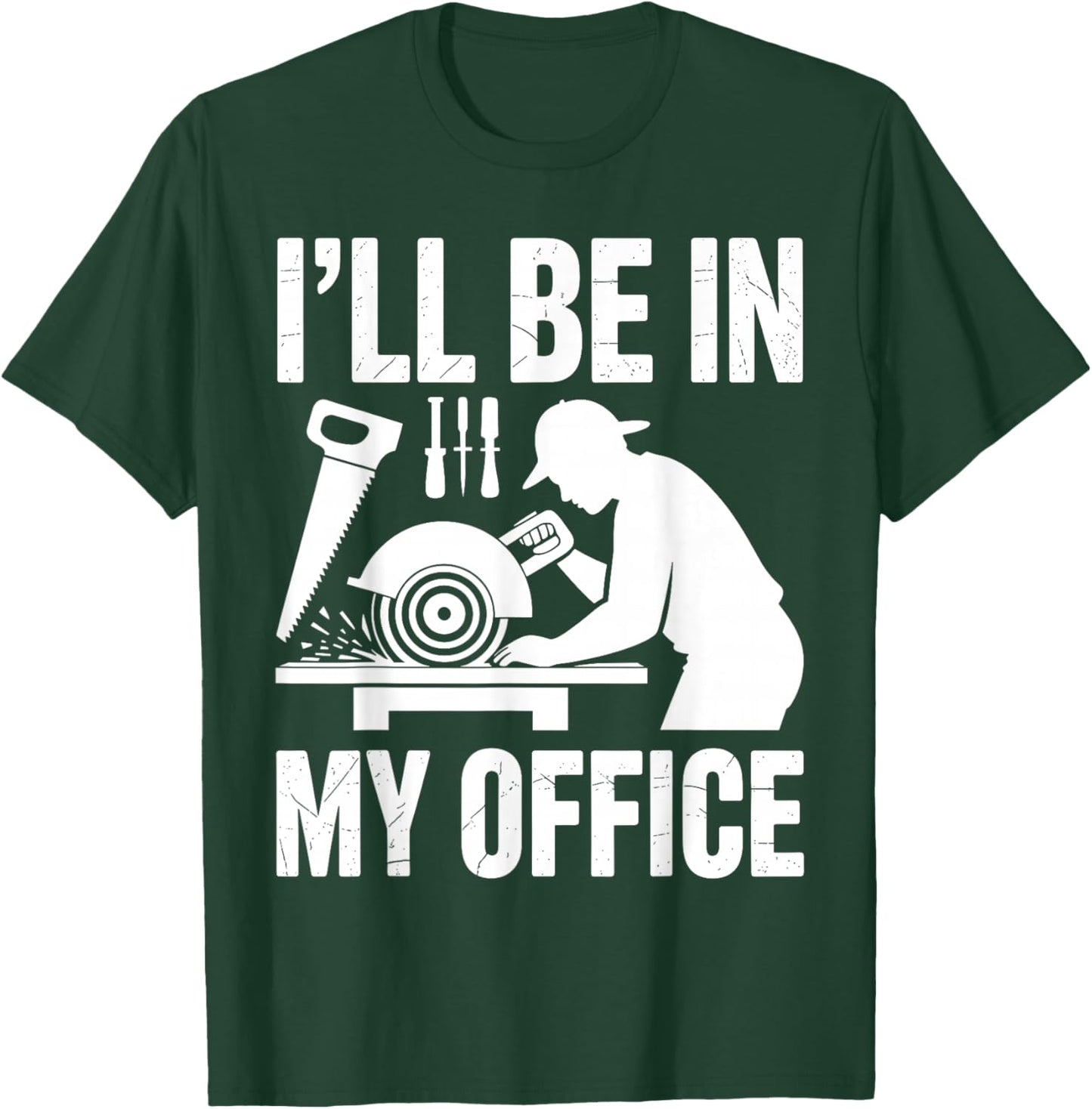 Cool Woodworker Design Women Woodworking Woodworker T-Shirt - T-Shirt | Forest