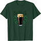 Irish Beer Split The G Shamrock Pint T-Shirt - T-Shirt | Forest