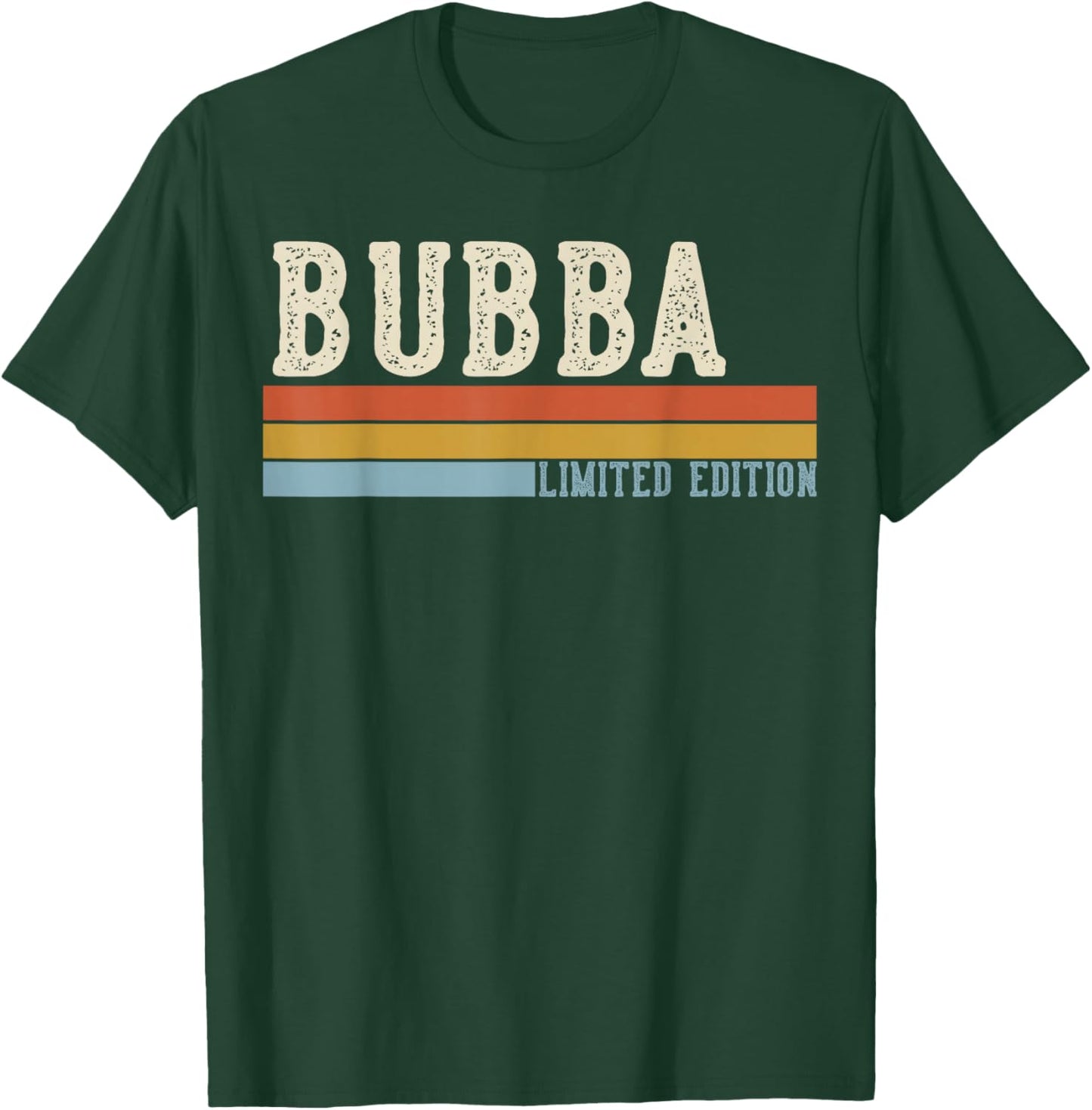 Bubba Vintage Grandpa Retro Fathers Day T-Shirt - T-Shirt | Forest