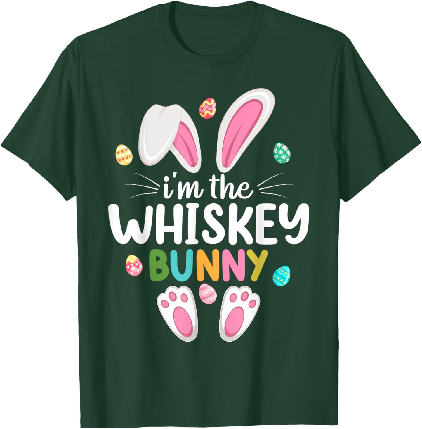 I'm The Whiskey Bunny Matching Family Easter T-Shirt - T-Shirt | Forest
