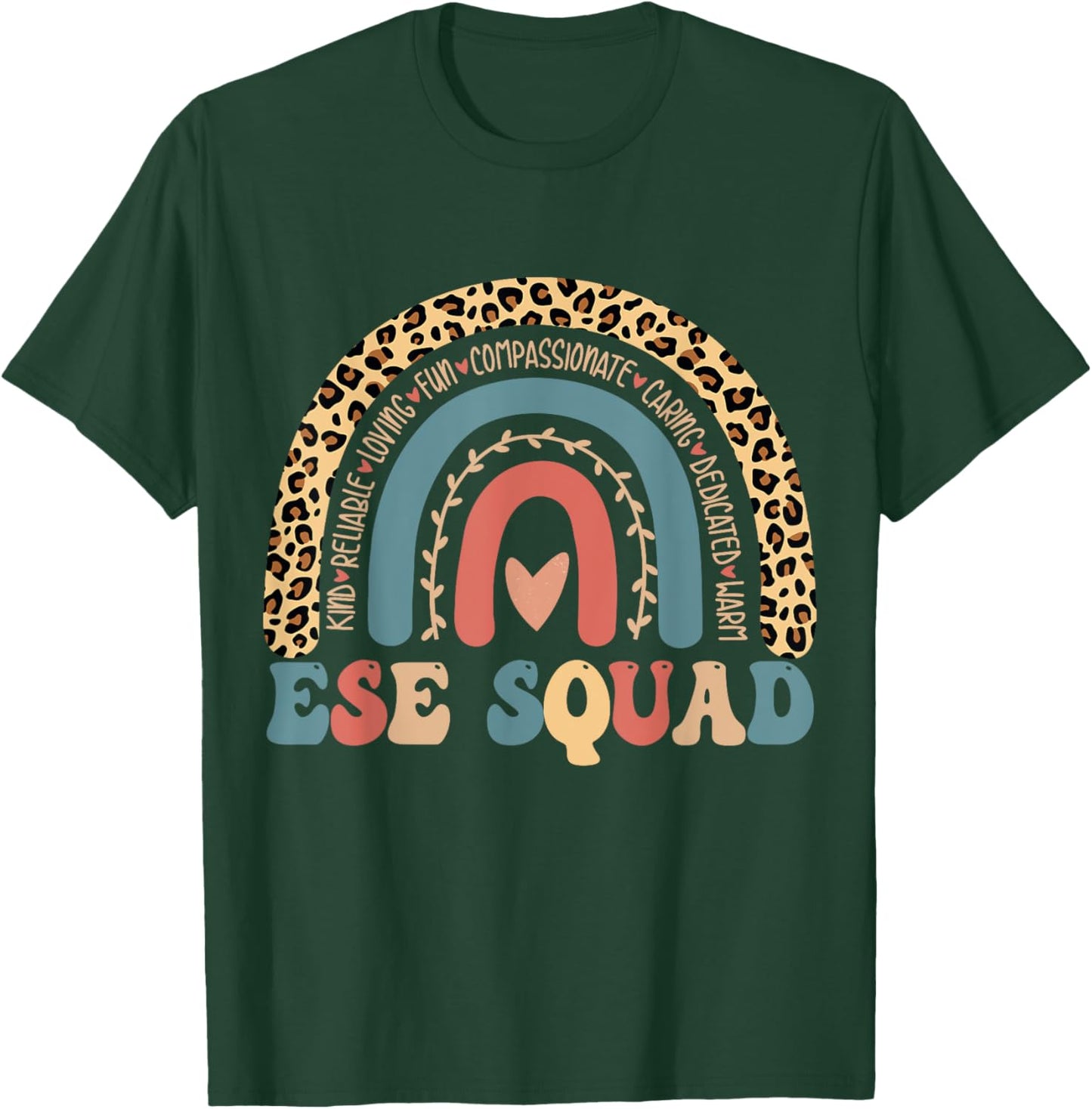 ESE Exceptional Student Education Teacher Cute Women T-Shirt - T-Shirt | Forest