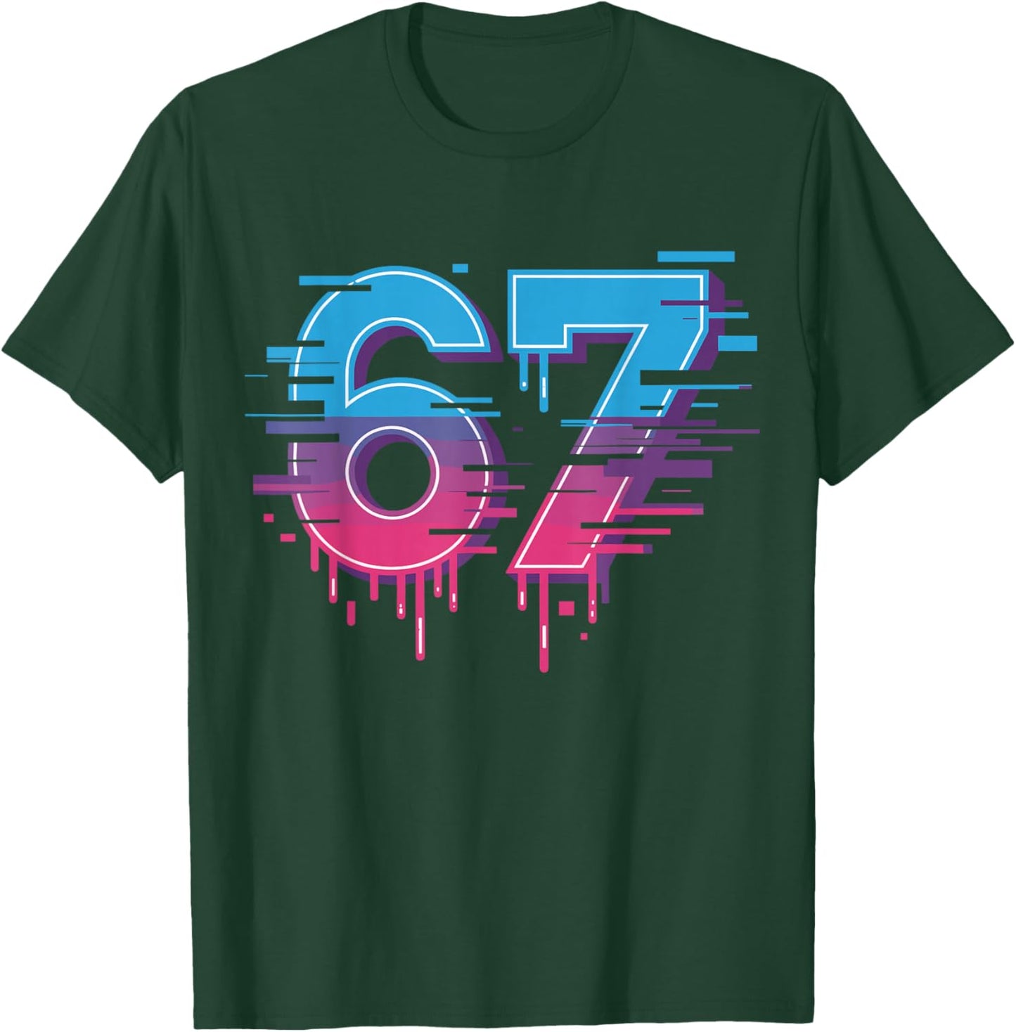 67 Six Seven Meme Shirt for IT T-Shirt - T-Shirt | Forest