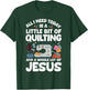 Cool Quilting Art Women Sewing Quilt Lover Quilter T-Shirt - T-Shirt | Forest