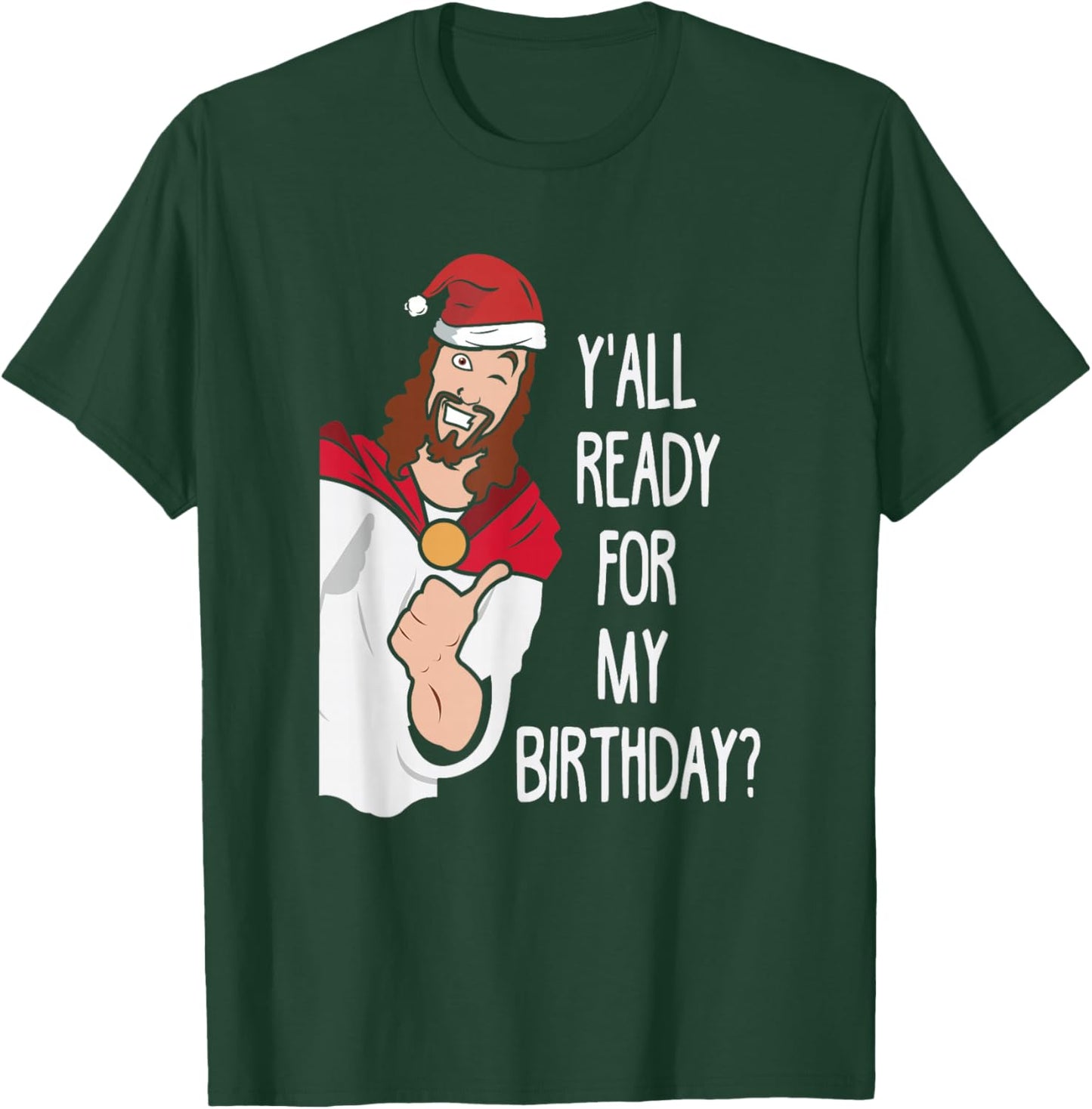 Funny Birthday Boy Men Women Kids Ugly Christmas T-Shirt - T-Shirt | Forest