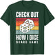 Check Out How I Dice Board Game Lover Matching Family T-Shirt - T-Shirt | Forest