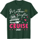 Mother Daughter Cruise 2025 Matching Mom Girl Cruise Travel T-Shirt - T-Shirt | Forest