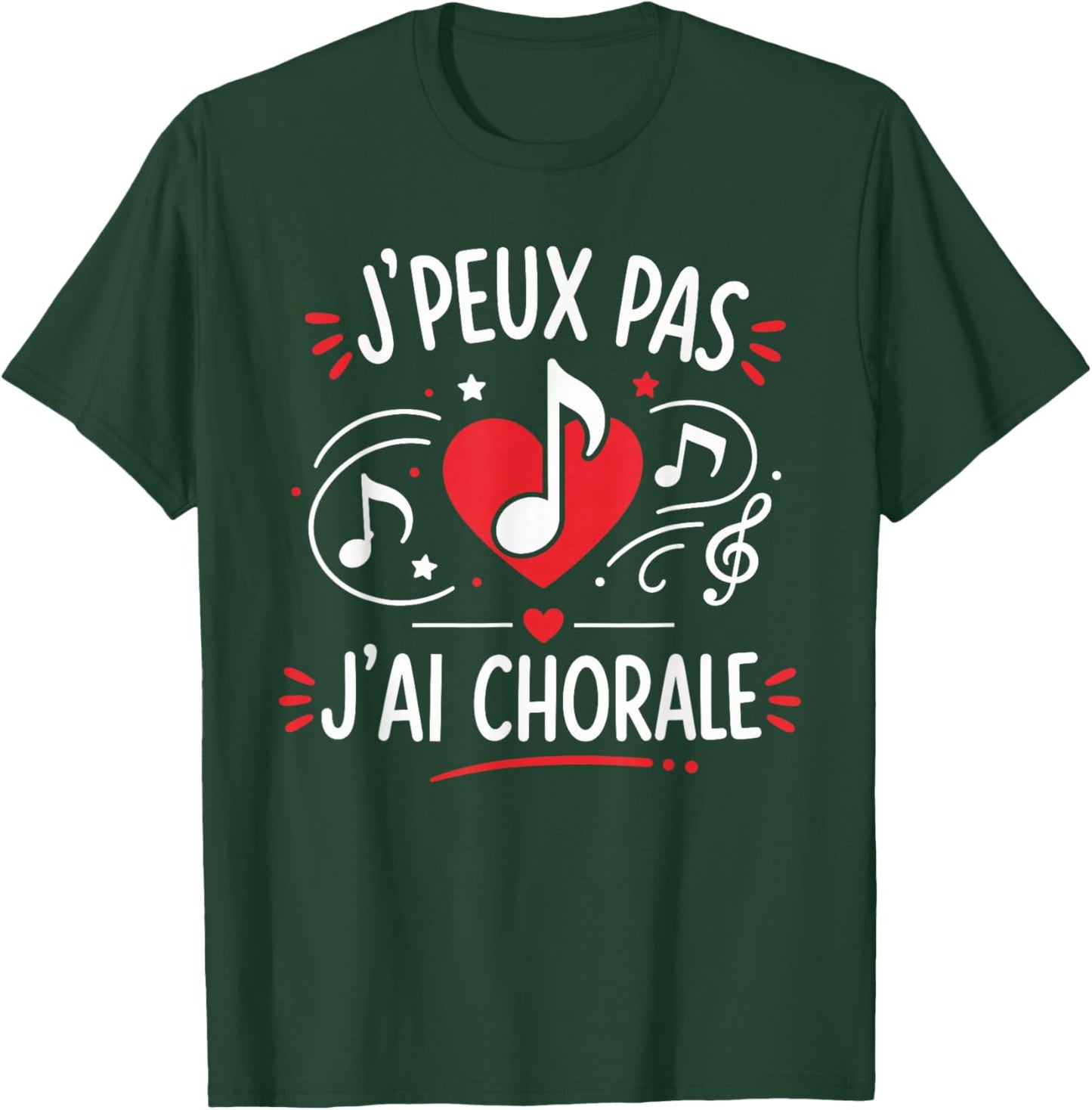 Humour Chanteur de Choeur Chant Je Peux Pas J'Ai Chorale T-Shirt - T-Shirt | Forest