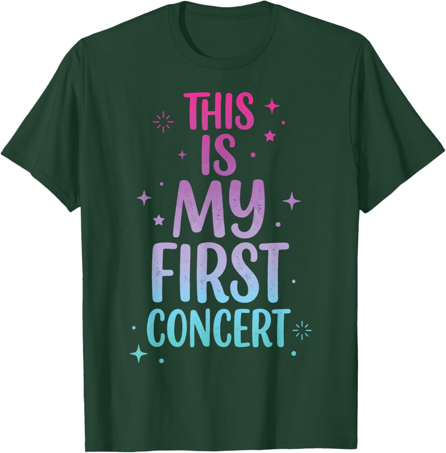 This is My First Concert T-Shirt - T-Shirt | Forest
