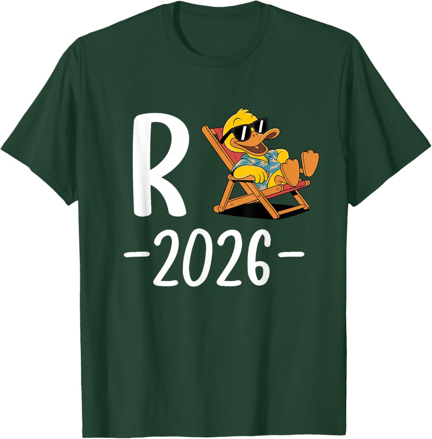 Rente 2026 Funny Duck T-Shirt - T-Shirt | Forest