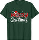 Merry Christmas Reindeer Xmas Family Women Men Funny T-Shirt - T-Shirt | Forest