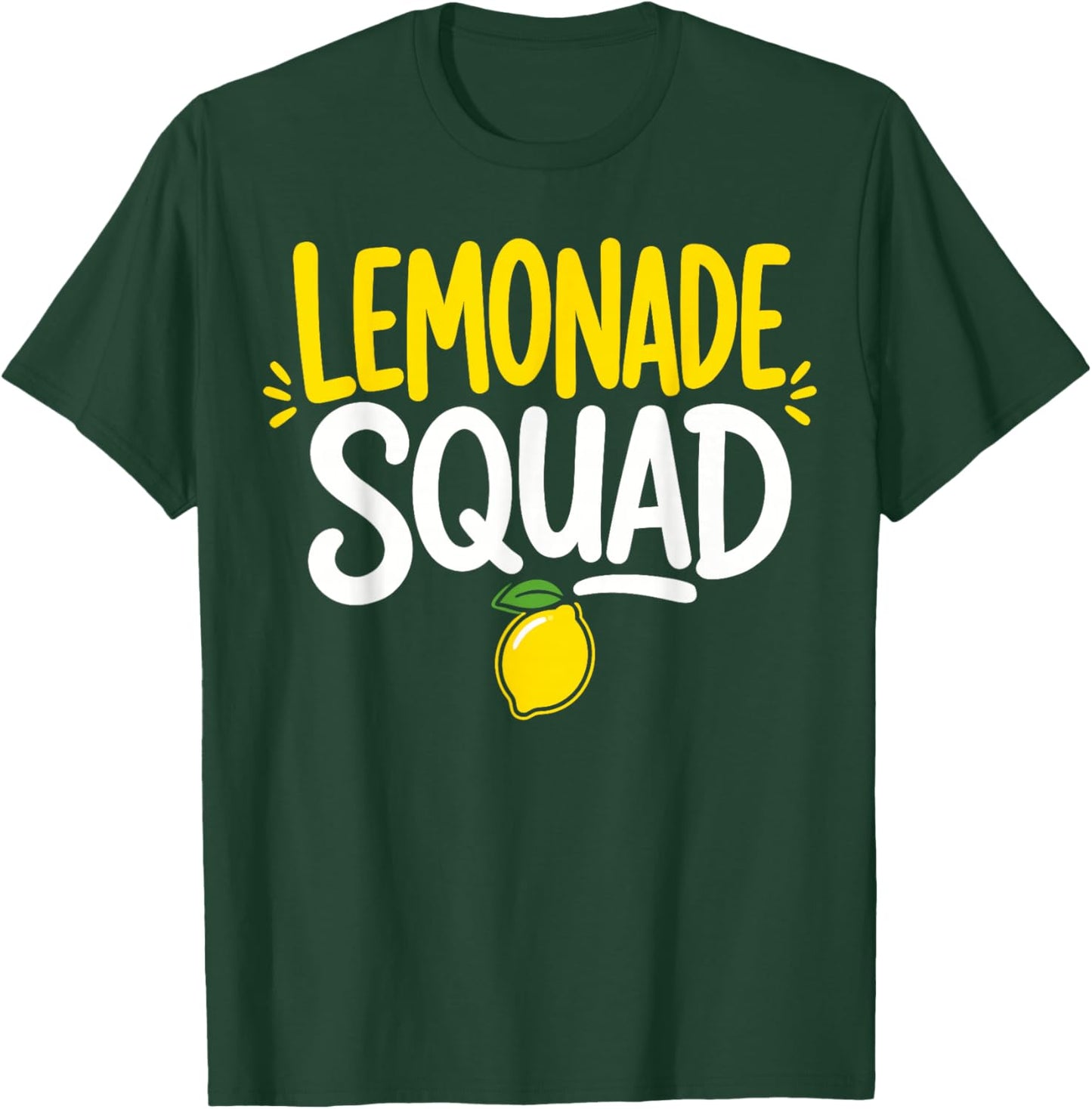 Lemonade Stand Crew Lemonade Squad T-Shirt - T-Shirt | Forest