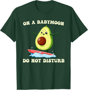 Future Mommy ON A BABYMOON DON'T DISTURB Soon Mom T-Shirt - T-Shirt | Forest