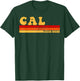 AmaStyle Co. CAL Name Personalized Idea Men Retro Vintage CAL , Small, Black T-Shirt - T-Shirt | Forest