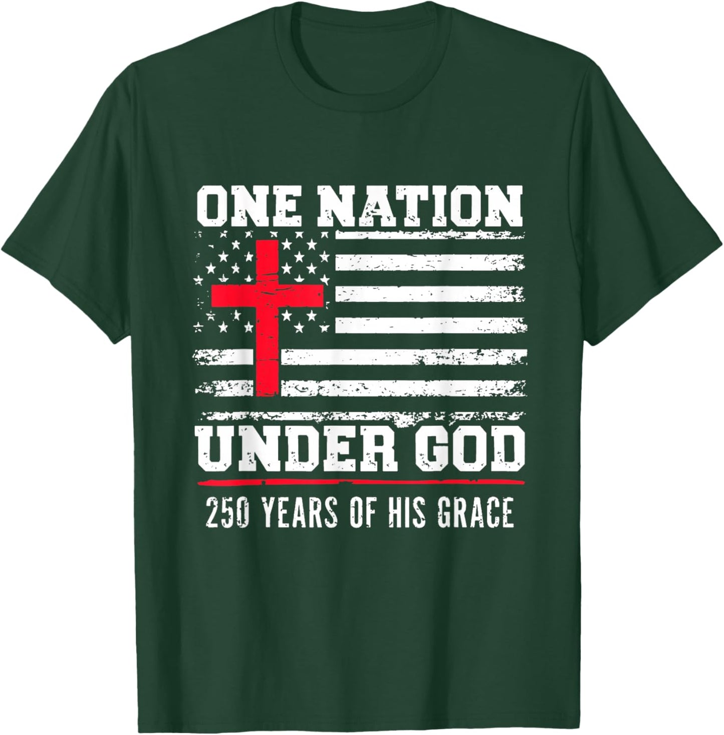 One Nation Under God T-Shirt - T-Shirt | Forest