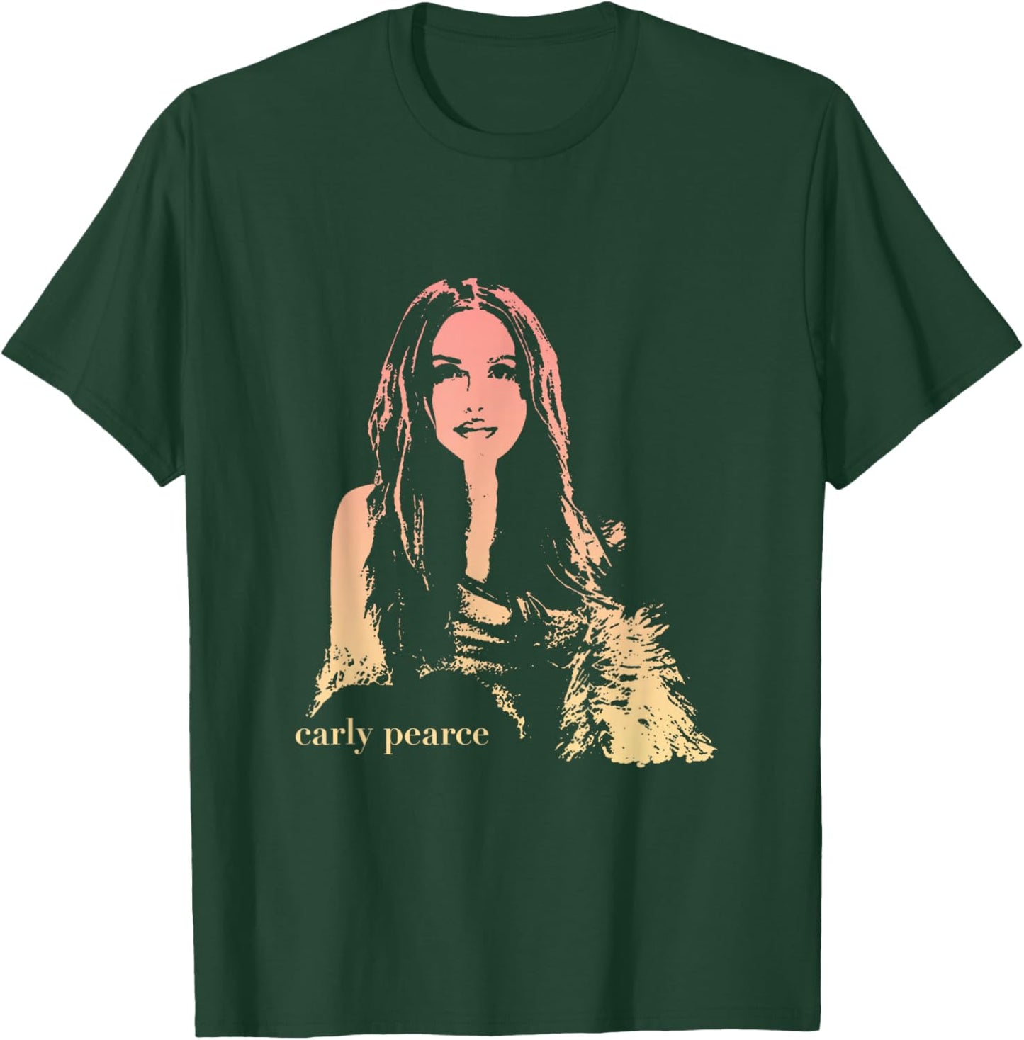 Carly Pearce Gradient T-Shirt - T-Shirt | Forest
