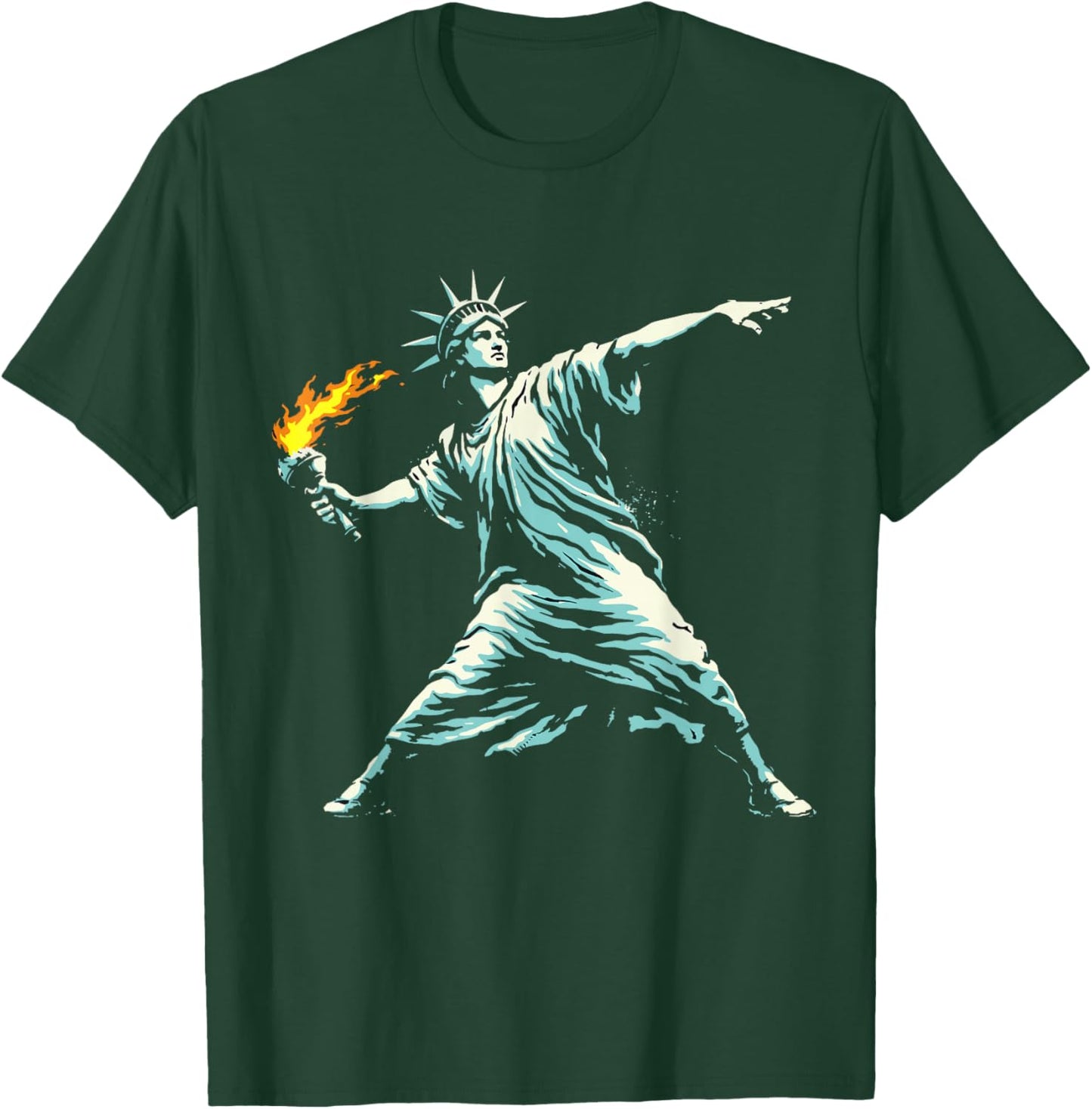 Statue of Liberty Resist T-Shirt - T-Shirt | Forest