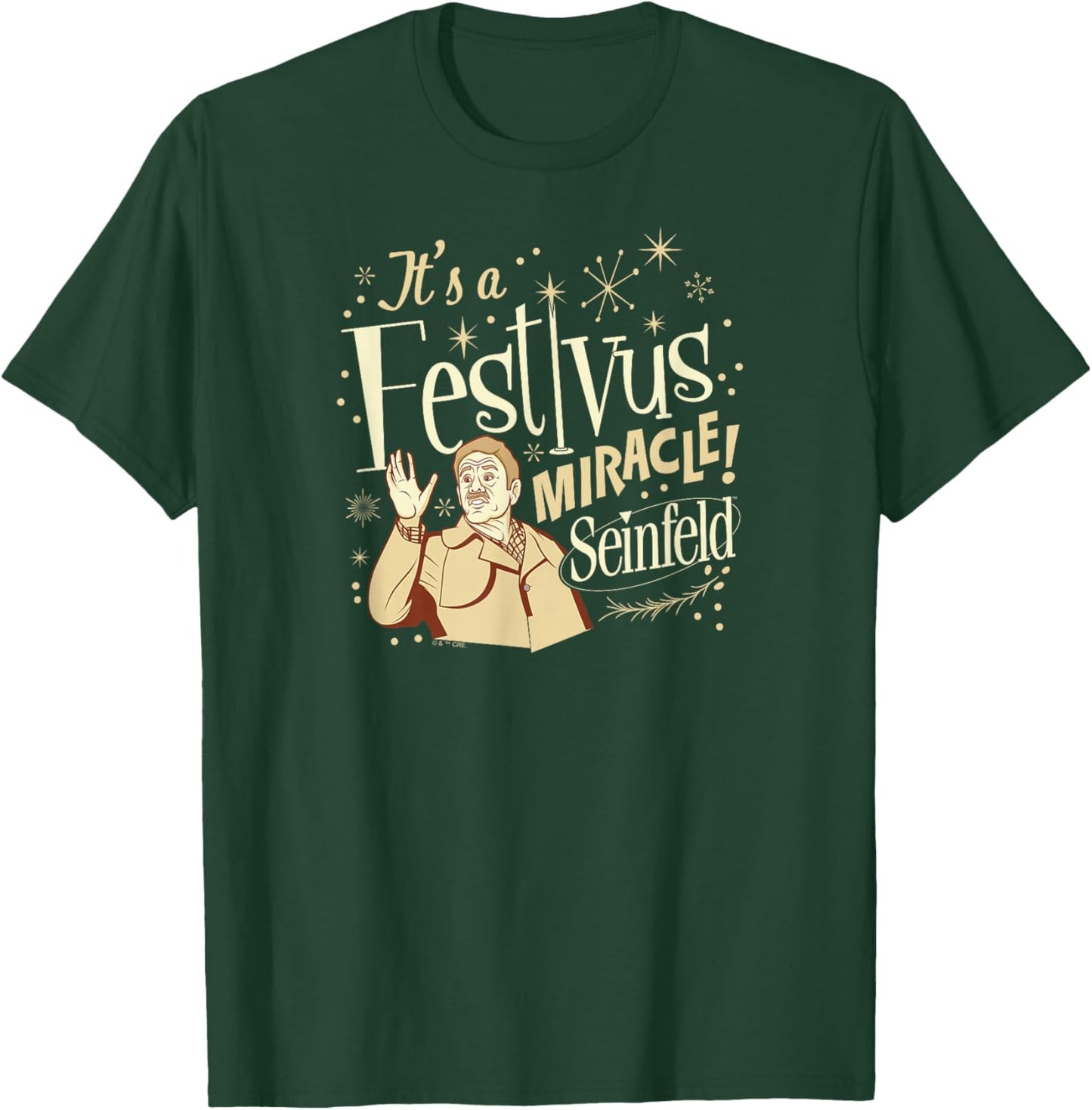 Seinfeld - It's A Festivus Miracle T-Shirt - T-Shirt | Forest