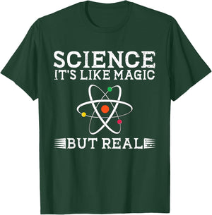 Science It's Like Magic But Real Science Teacher Scientist T-Shirt - T-Shirt | Forest