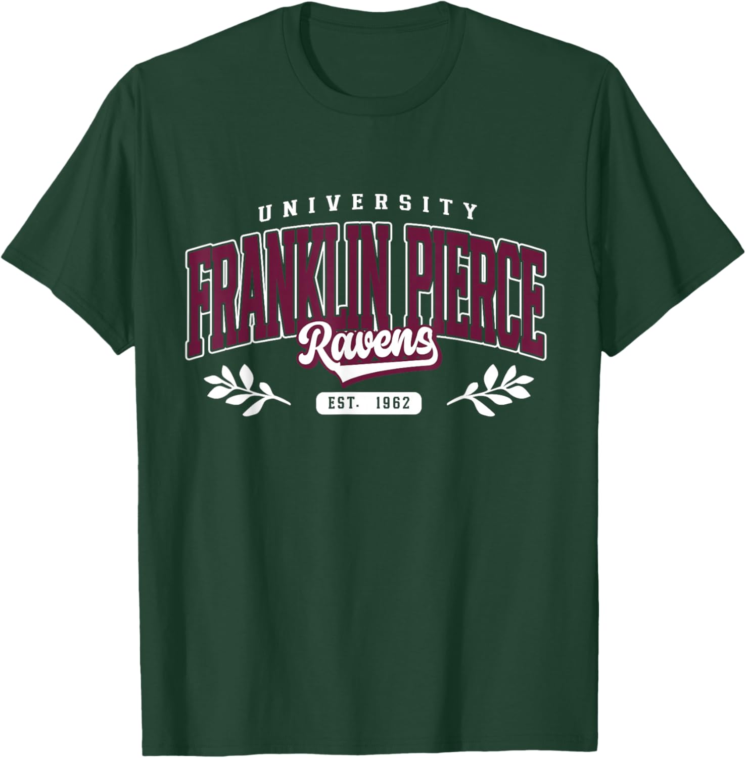 Franklin Pierce Vintage Arch Athletic Women T-Shirt - T-Shirt | Forest