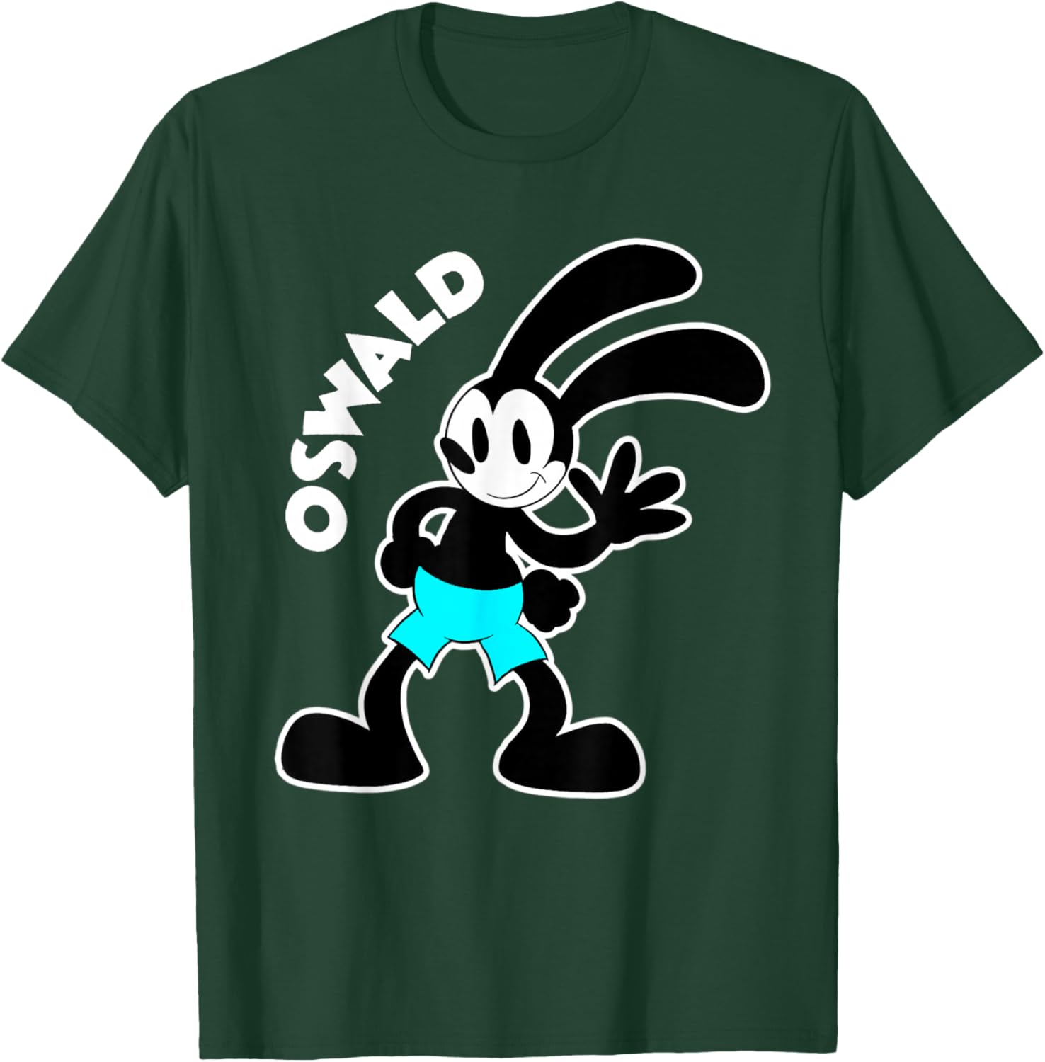 Oswald Rabbit Vintage Bunny Cartoon T-Shirt - T-Shirt | Forest
