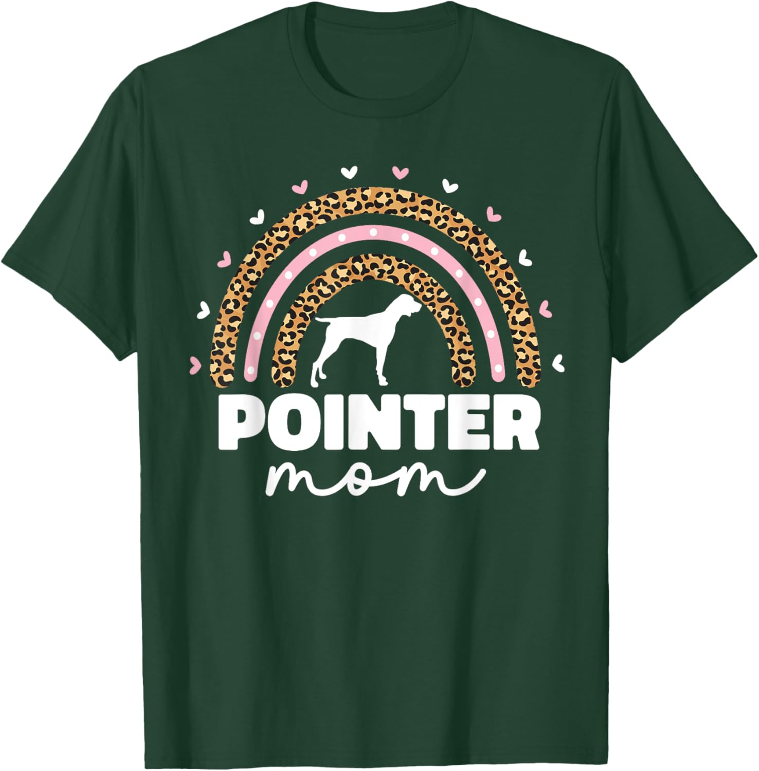 Cute German Shorthaired Pointer For Mom Women GSP Mom Dog T-Shirt - T-Shirt | Forest