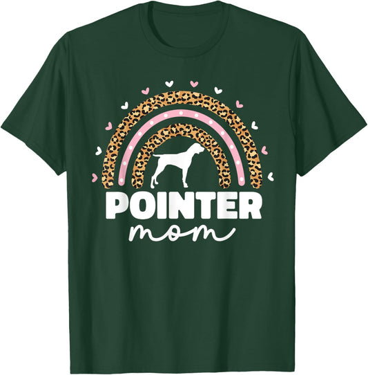 Cute German Shorthaired Pointer For Mom Women GSP Mom Dog T-Shirt - T-Shirt | Forest
