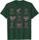 Breast Cancer Awareness Pink Coquette Bow Warrior T-Shirt - T-Shirt | Forest