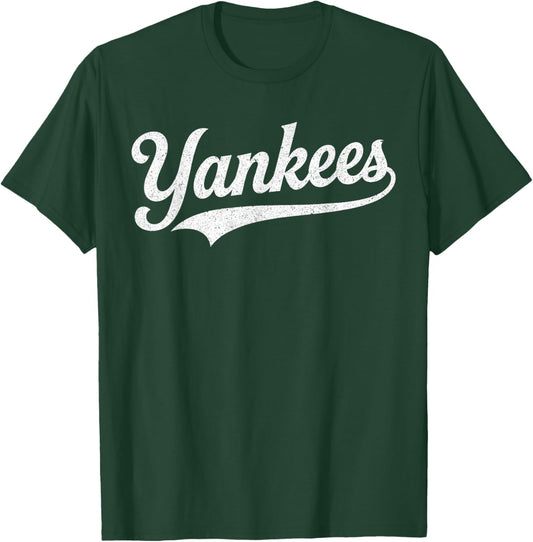 Vintage Yankees Retro Style 70s 80s Classic Women T-Shirt - T-Shirt | Forest