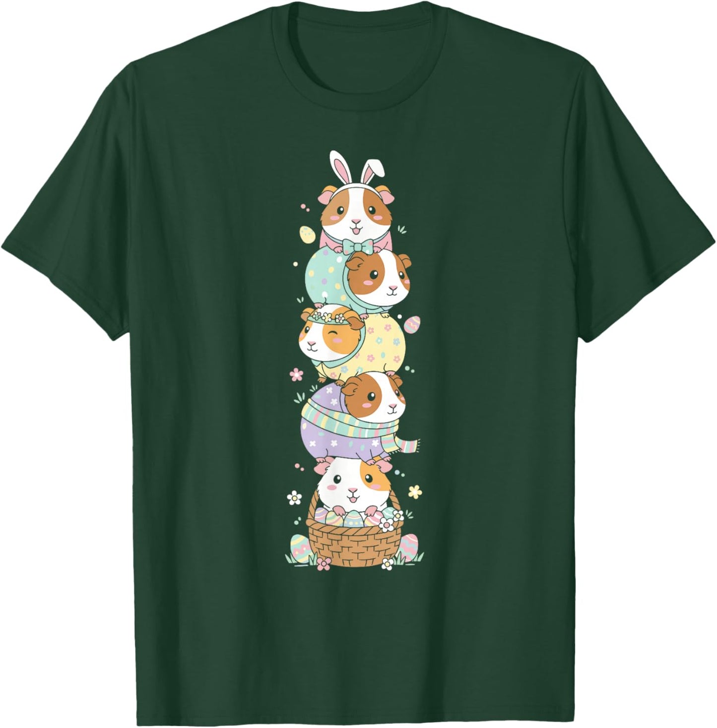 Lustiges Meerschweinchen-Osterei für Kinder, Herren, Damen, Ostern T-Shirt - T-Shirt | Forest