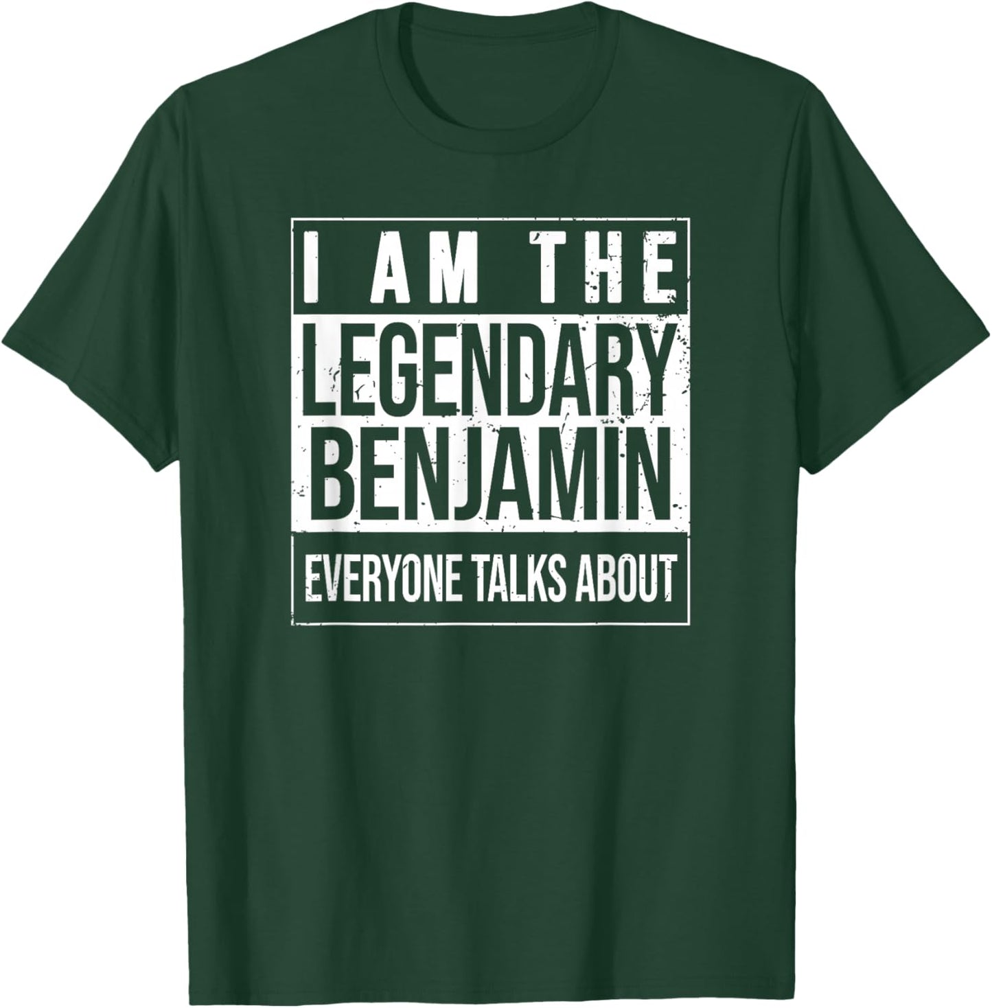 I am the Legendary Shirt, Gift for Benjamin T-Shirt - T-Shirt | Forest