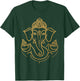 Ganesh Chaturthi Hindu Festival Elephant Lord Ganesha T-Shirt - T-Shirt | Forest
