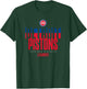 NBA Official 2026 Playoffs Detroit Pistons Stacked Up T-Shirt - T-Shirt | Forest