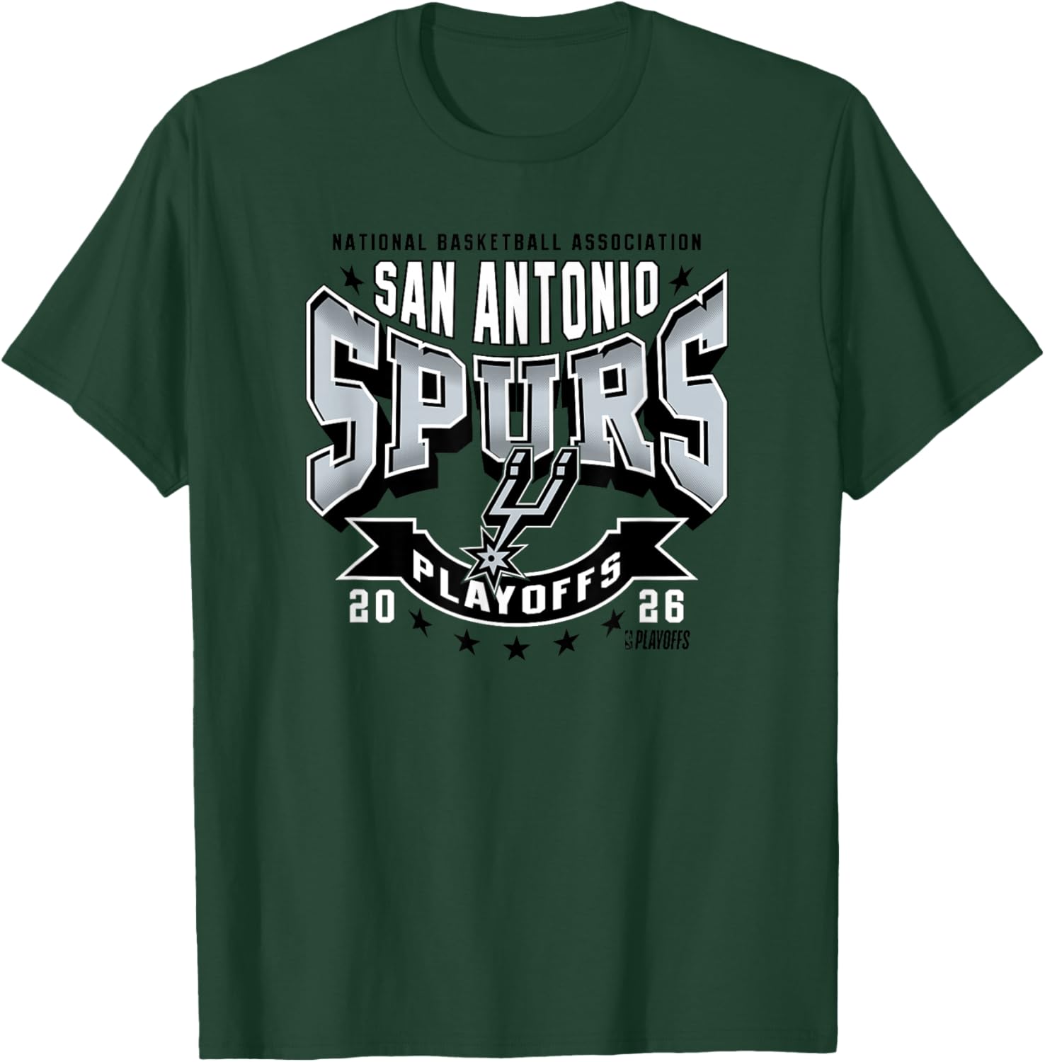 NBA Official 2026 Playoffs San Antonio Spurs Next T-Shirt - T-Shirt | Forest