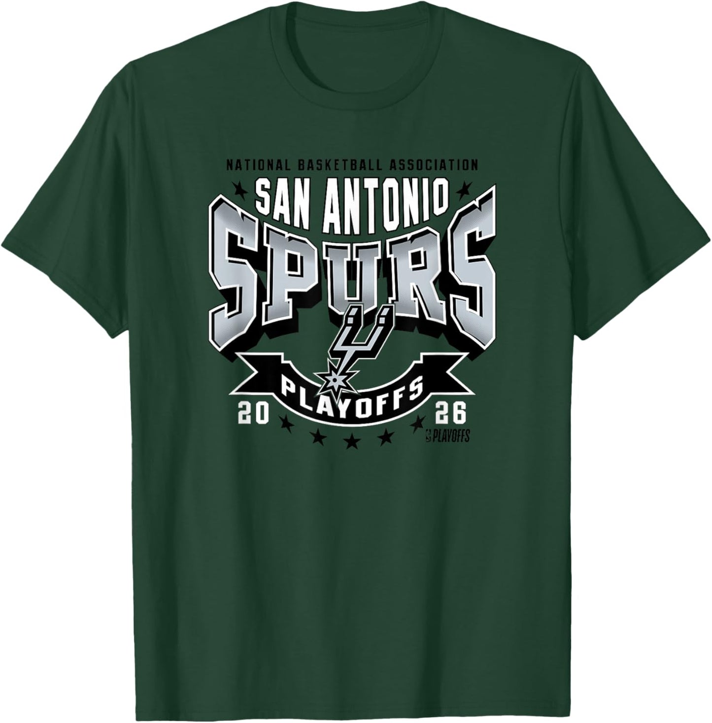 NBA Officiel 2026 Playoffs San Antonio Spurs Next T-Shirt - T-Shirt | Forest