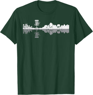 Disc Golf Trees Landscape Frisbee Golfer Frolf Men Women Kid T-Shirt - T-Shirt | Forest