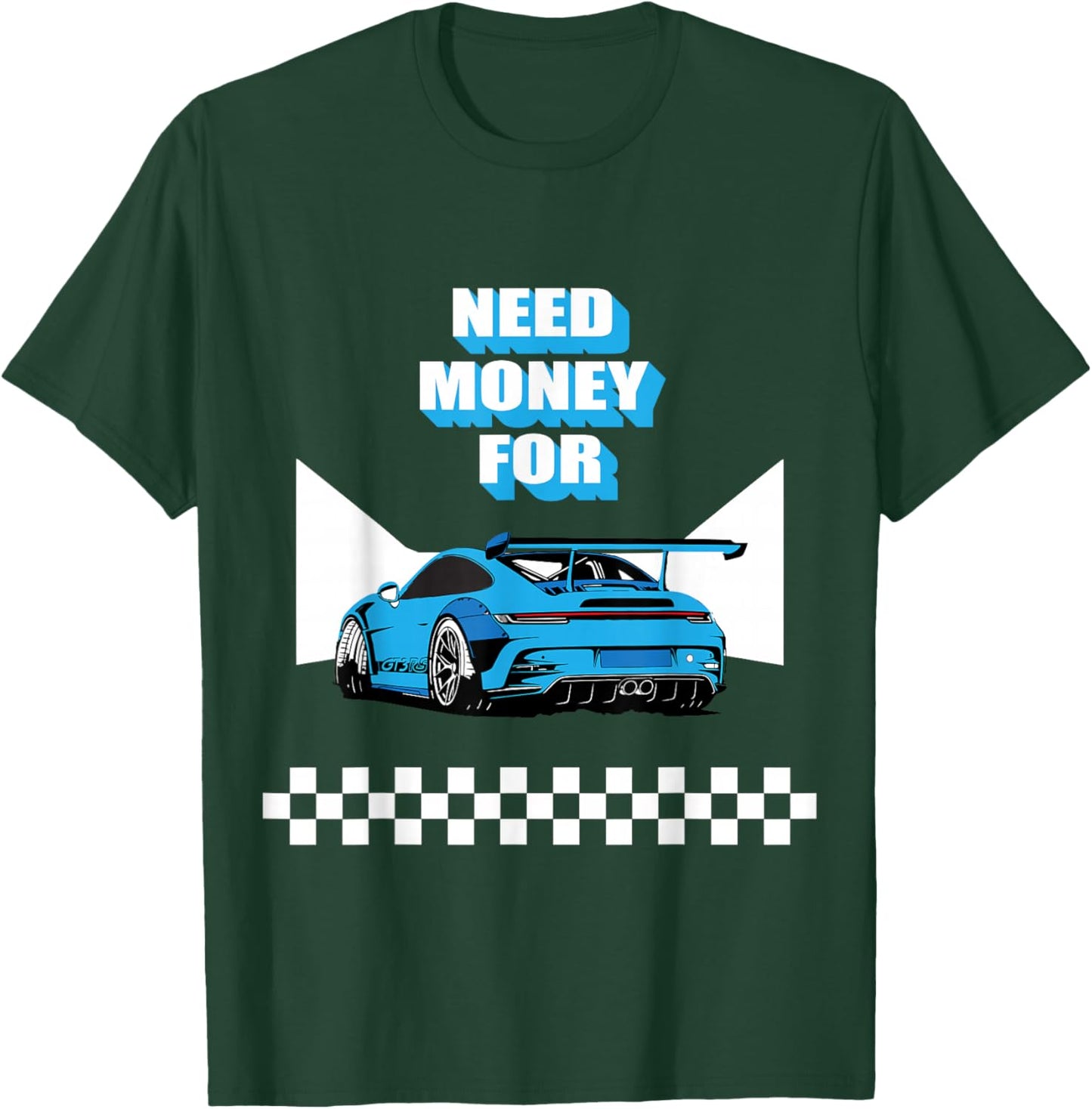 Voiture de Course d'ingénierie 911 GT3 RS SE DRIFTCAR T-Shirt - T-Shirt | Forest