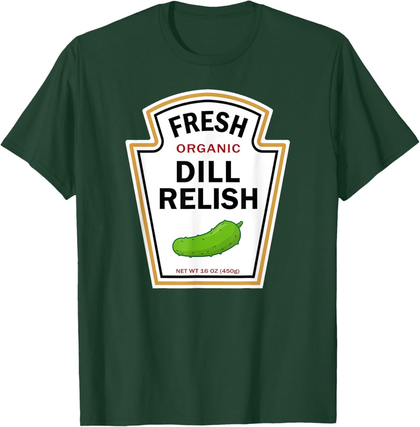 Dill Relish Easy Halloween Costume Diy Group Matching Couple T-Shirt - T-Shirt | Forest