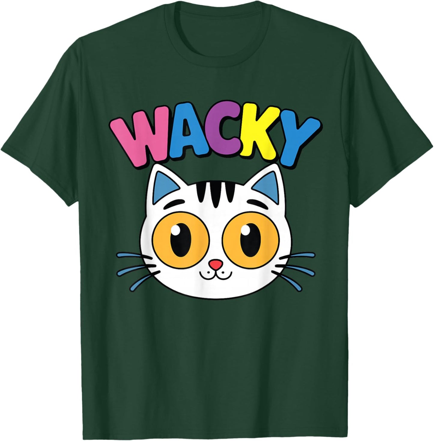 Wacky Costume Mismatch Day Outfit funny cat for wacky days T-Shirt - T-Shirt | Forest