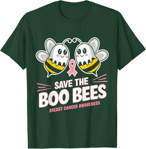 Save The Boobies Breast Cancer Halloween Women T-Shirt - T-Shirt | Forest