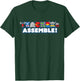 Marvel Super Heroes Avengers Teachers Assemble! Teacher Team T-Shirt - T-Shirt | Forest