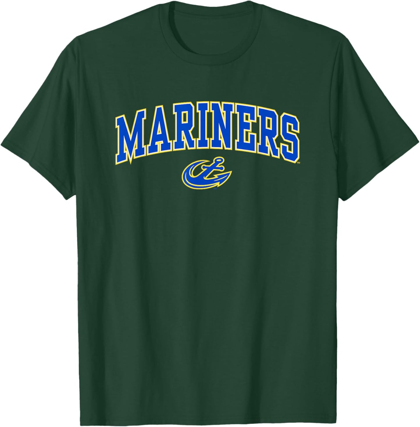 Maine Maritime Mariners Arch Over Officially Licensed T-Shirt - T-Shirt | Forest