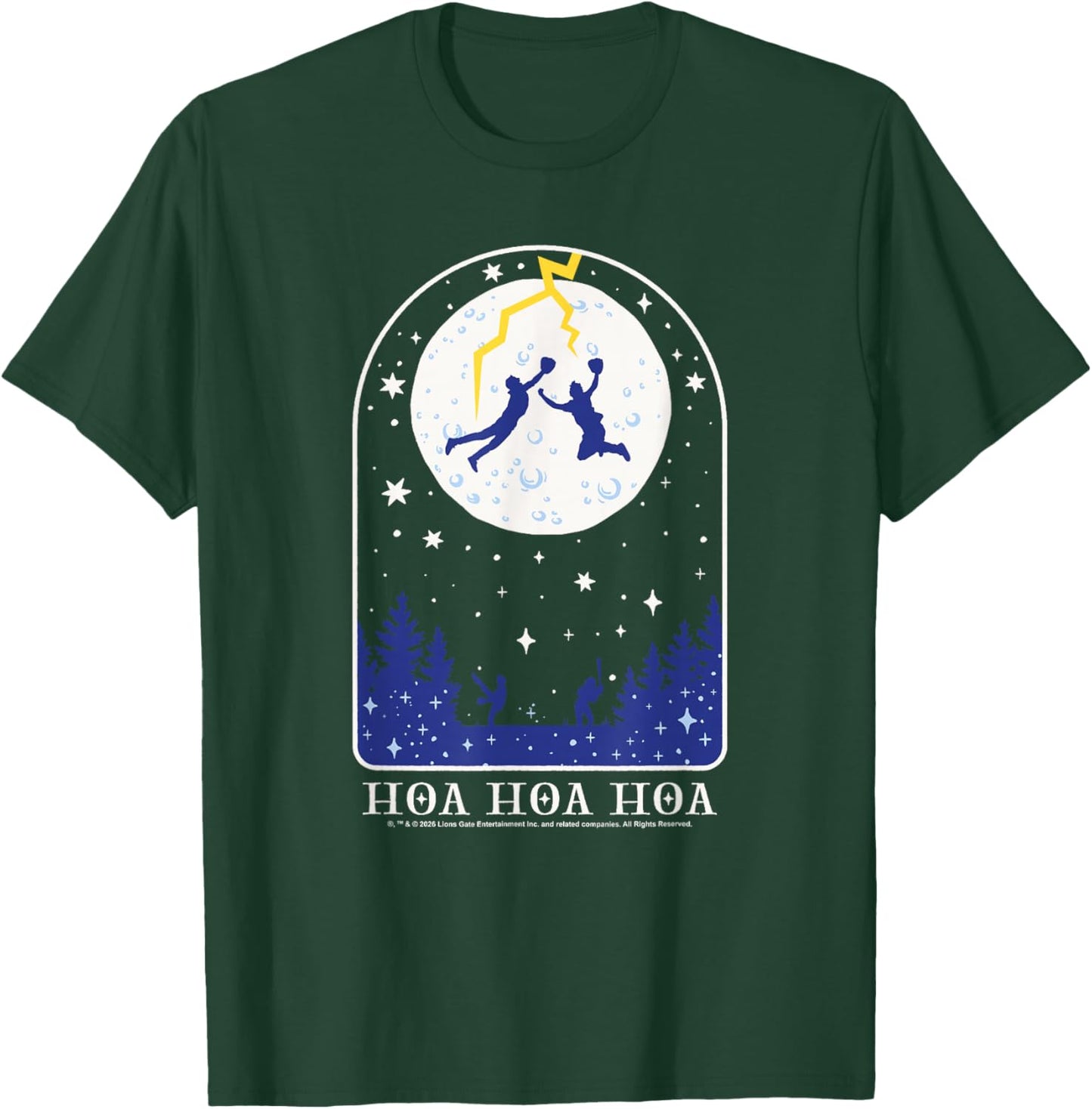Twilight HOA HOA HOA Vampire Baseball Moonlight Movie T-Shirt - T-Shirt | Forest