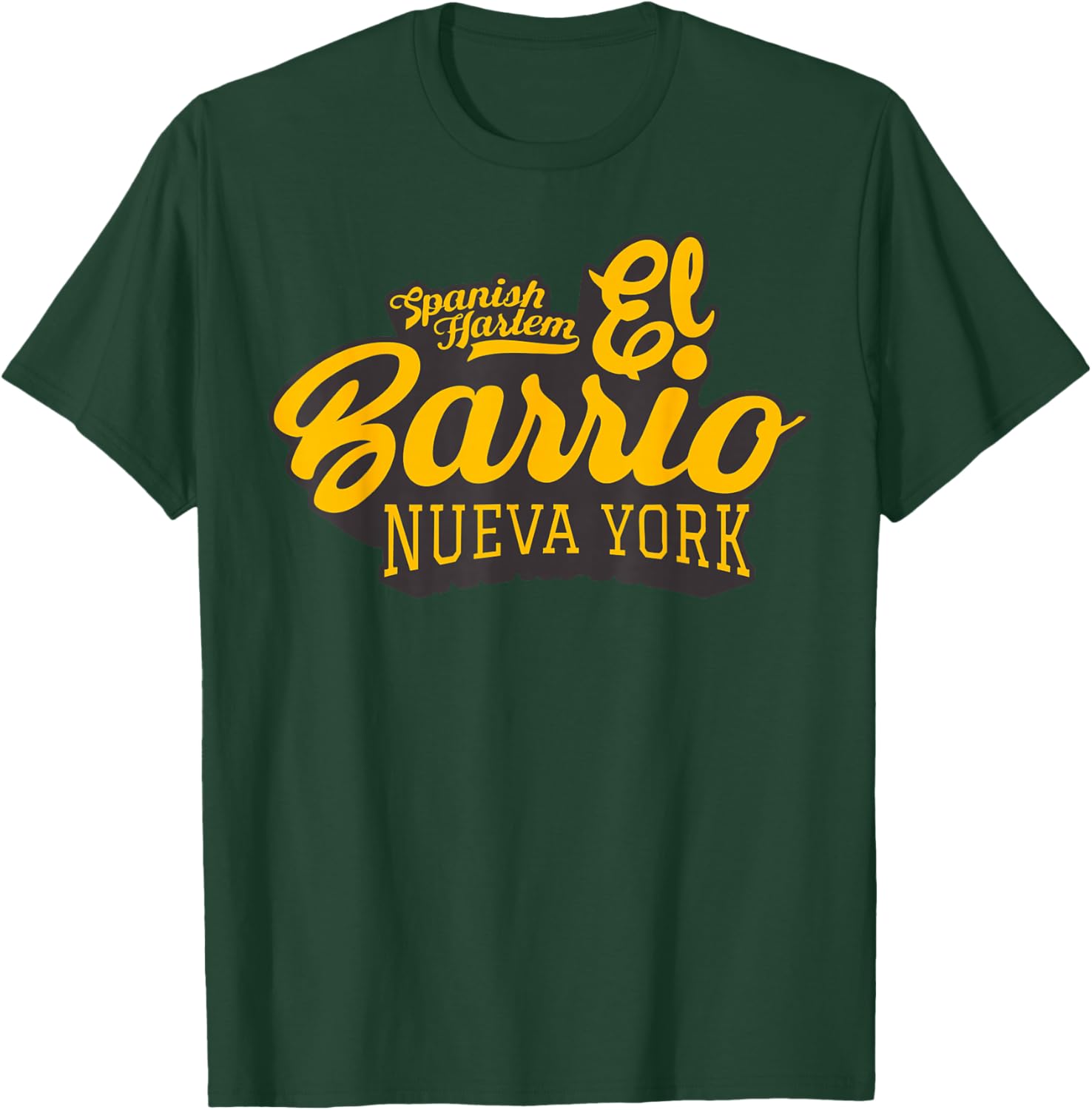 El Barrio Nueva York Heritage T-Shirt - T-Shirt | Forest