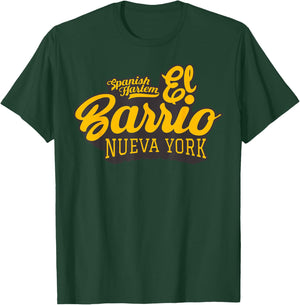 El Barrio Nueva York Heritage T-Shirt - T-Shirt | Forest