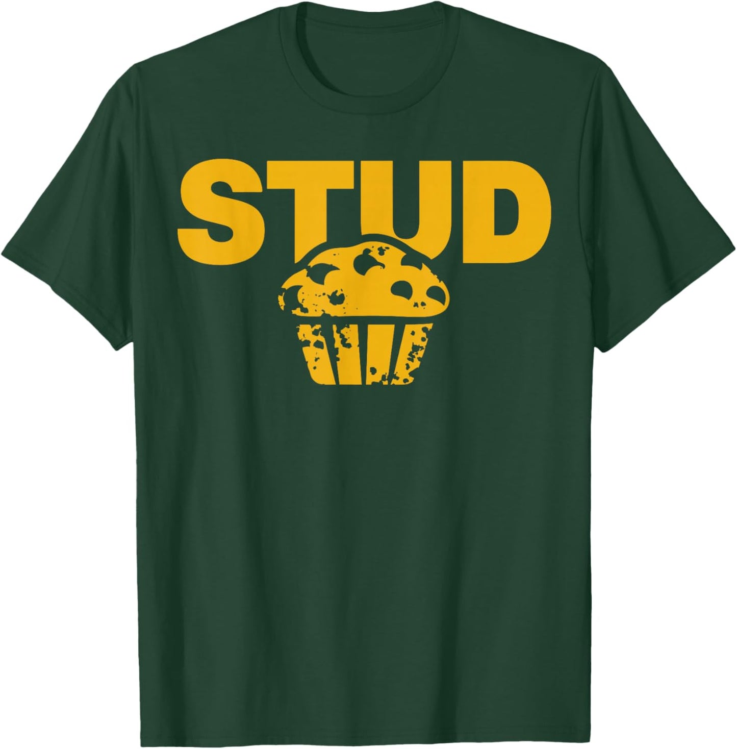 Stud Muffin Funny Cupcake T-Shirt - T-Shirt | Forest