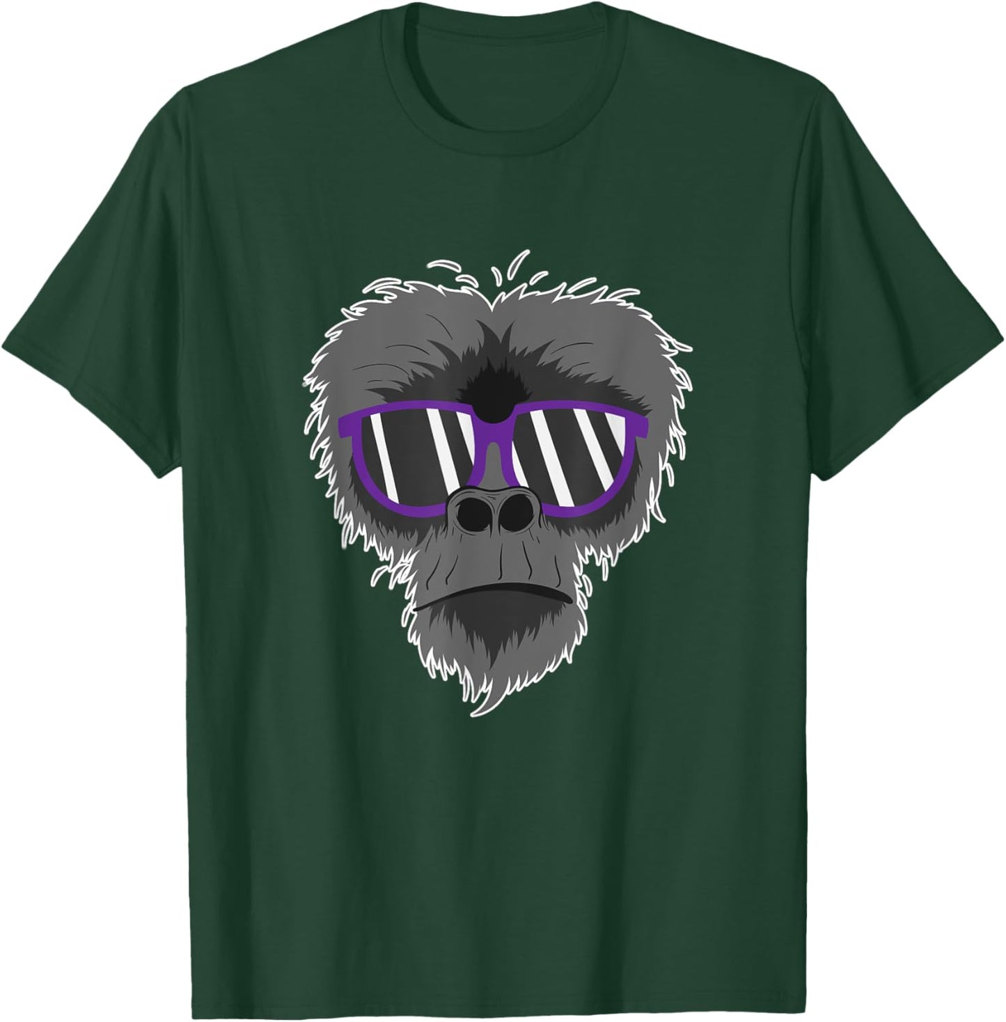 Ape with Sunglasses T-Shirt - T-Shirt | Forest