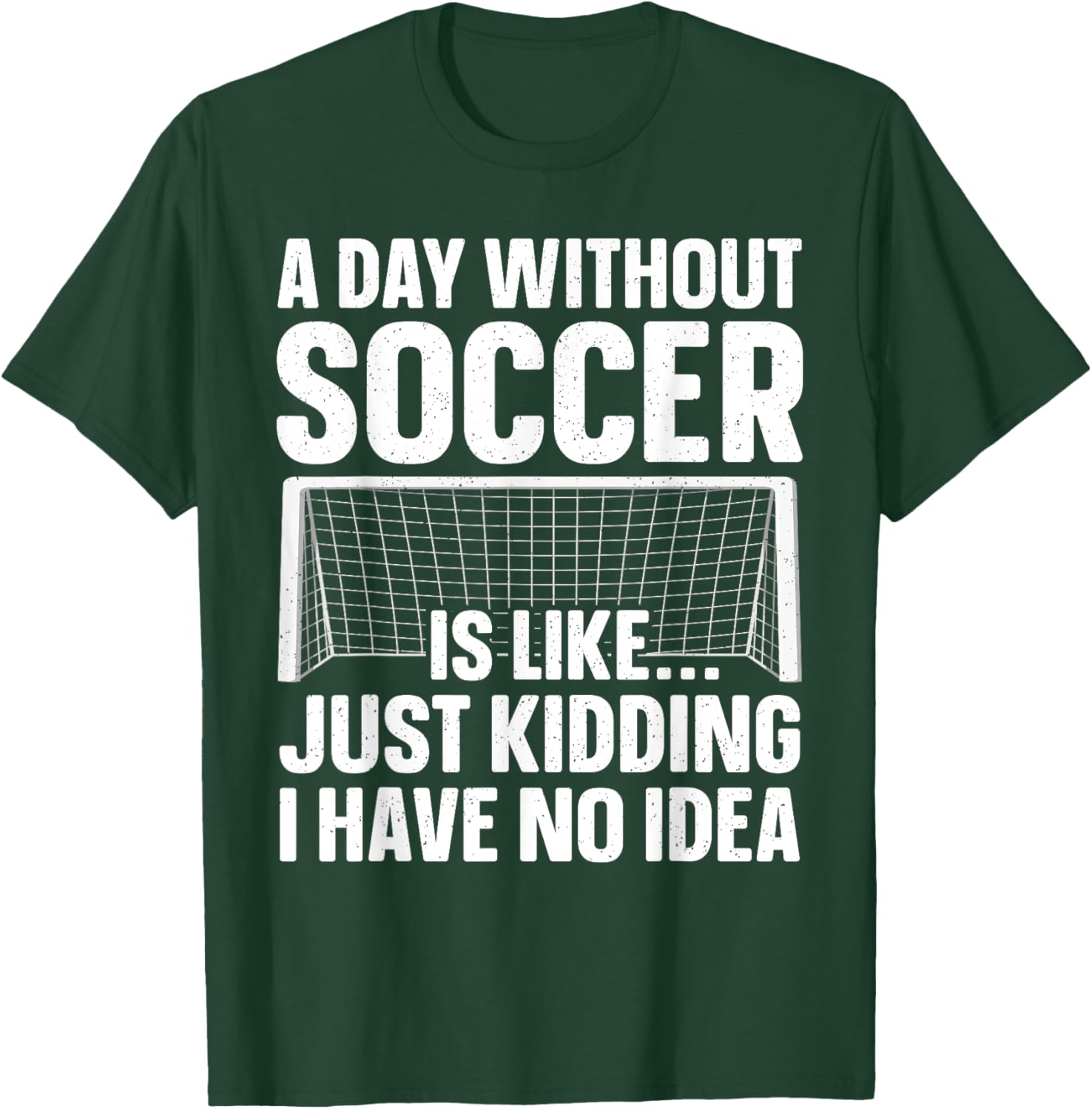 Funny Soccer Design Women Soccer Lover Soccer Player T-Shirt - T-Shirt | Forest