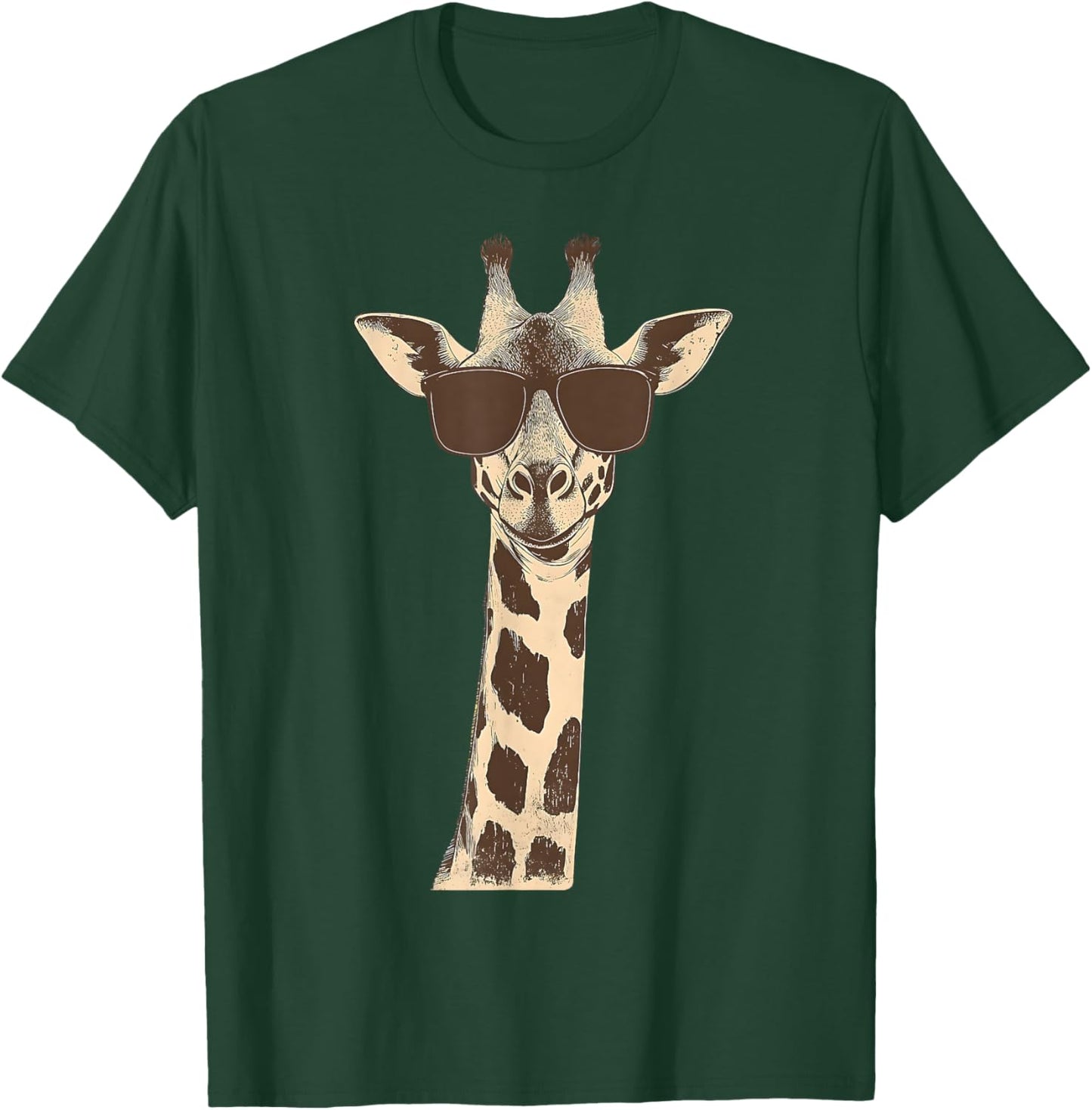 Zebra With Sunglasses Men Women Kids Wildlife Zoo Day Animal T-Shirt - T-Shirt | Forest