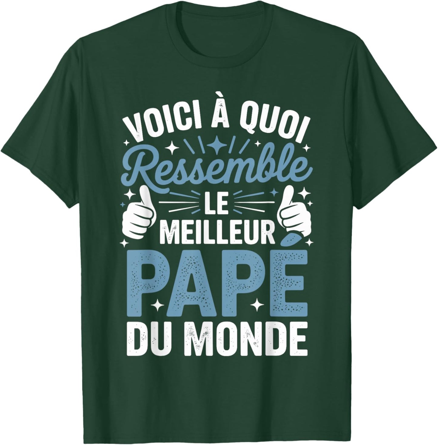 Shirt Homme Humour Papé idée Fete de Peres Meilleur Papé T-Shirt - T-Shirt | Forest