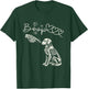 Skeleton Hand Boop Golden Retriever Dog Lover Women Kids T-Shirt - T-Shirt | Forest